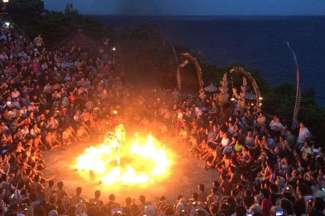 Private Tour Uluwatu Temple and Kecak Sunset Dance - Melasti Beach adds cliffs and clear blue water