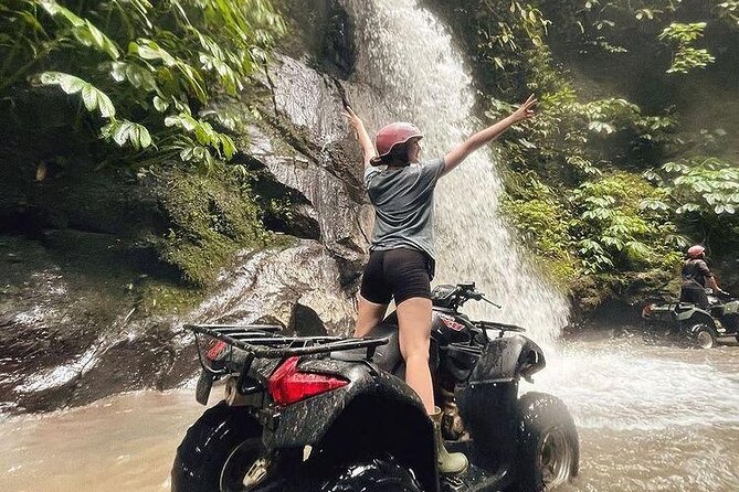 Quadbike Adventure with Tunnel and Waterfall Tour in Bali - Key points at a glance