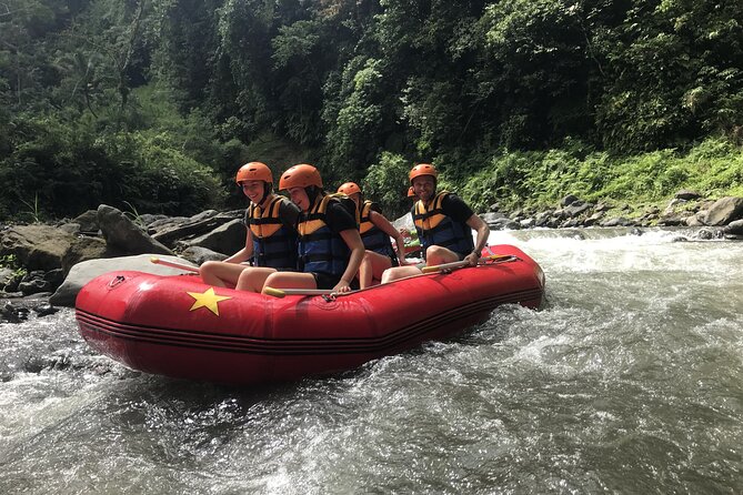 Rafting Adventure 18 km and Balinese Village Life Tour with Lunch - Three hours on an 18-kilometer river run