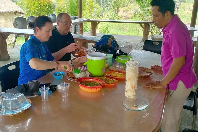 Rafting at Jangkok River Lombok - Lunch at the base camp adds practical value
