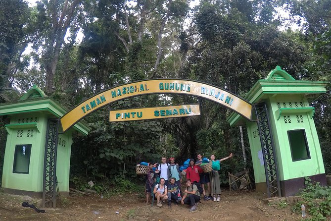 Rinjani Trekking 1 day Trek To the rim via senaru 2,642m - The night climb from Senaru