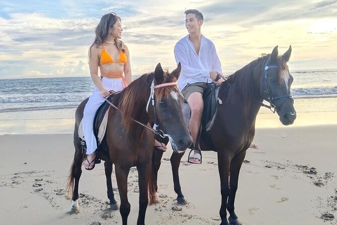 Seminyak Horse back riding In the beach - Key points about the Seminyak beach ride