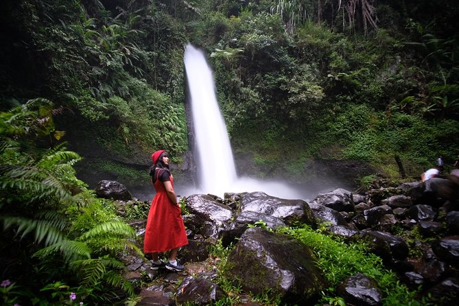 Situ Gunung Waterfall & Suspension Bridge Sukabumi start Jakarta - Quiet time beside Situ Gunung Lake