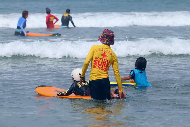 Surf Lesson with a Personal Instructor at Kuta Beach - Moving from the sand into Kuta’s waves