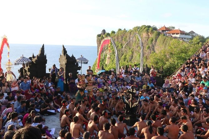 Tanah Lot and Uluwatu Temple Tour Including Seafood Dinner at Jimbaran Beach - Tanah Lot at about 1 pm