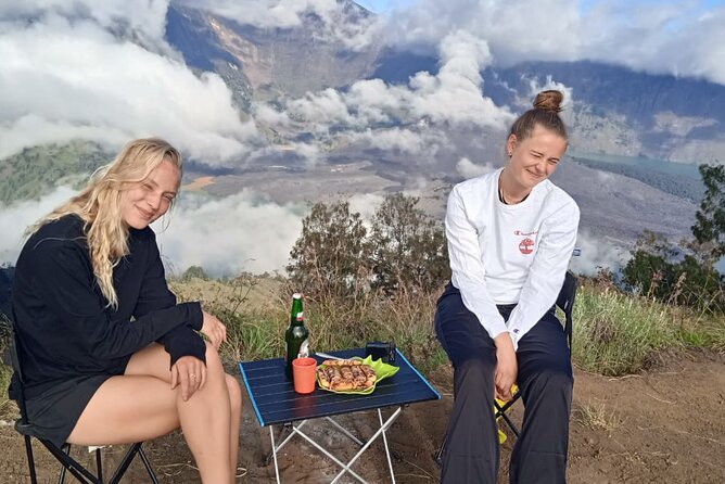 Trekking Mt. Rinjani 2 Days 1 Night Senaru Crater Rim - Guide and porter support