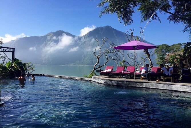 Trunyan Cemetery, Hot Spring, Penglipuran Village, and Waterfall Tour - An hour at Batur Natural Hot Springs