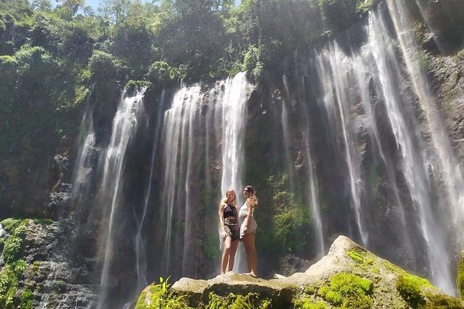 Tumpak Sewu Waterfalls - Reaching the main waterfall and surrounding viewpoints