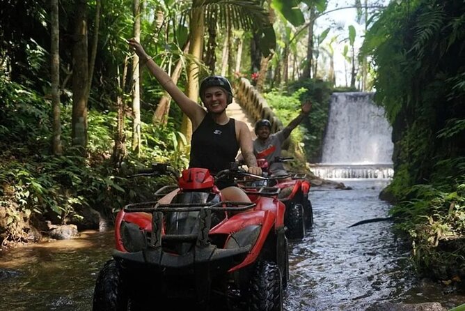 Ubud: ATV Quad Bike, Jungle, Waterfall, Tunnel and Rafting Trip - Gorilla Cave and the 250cc ATV track