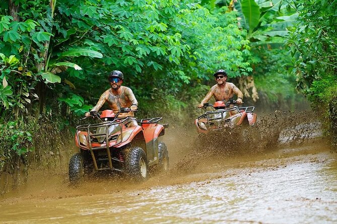 Ubud: ATV Quad Bike, Jungle, Waterfall, Tunnel and Rafting Trip - Lunch and the Cretya Sunset stop