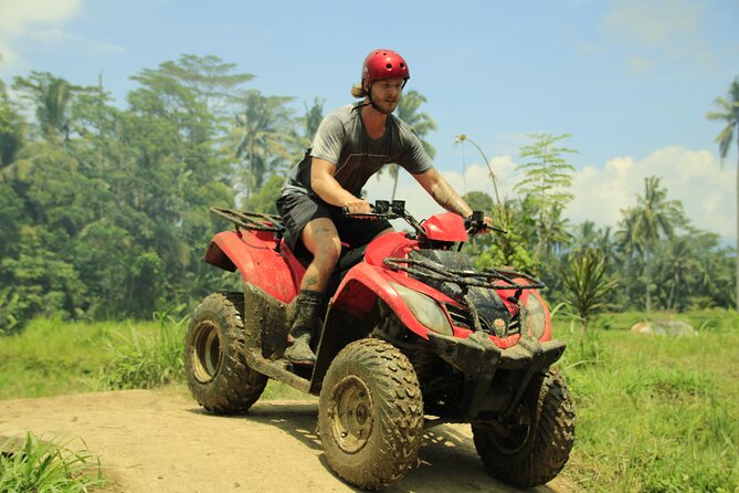 Ubud ATV Quad Bike through river, Jungle, waterfall & rice fields - What happens at Dadi Bali Adventures