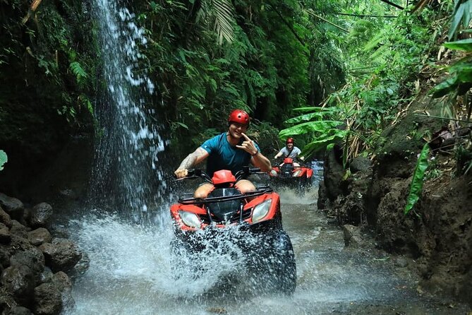 Ubud ATV Ride through River Jungle Rice Fields Puddles - Transfers, arrival and the practical setup