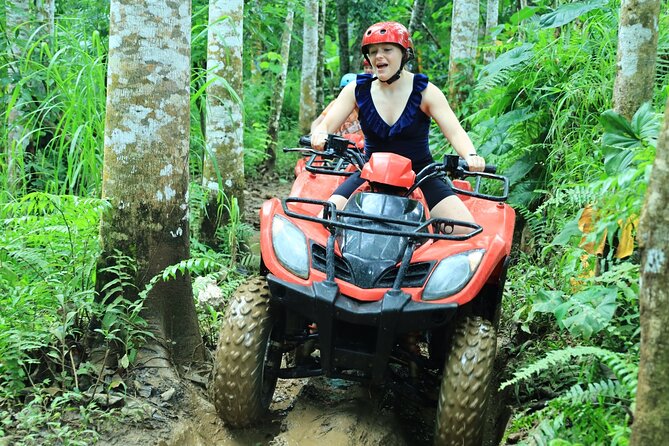 Ubud ATV Ride through River Jungle Rice Fields Puddles - How challenging is the ATV ride?