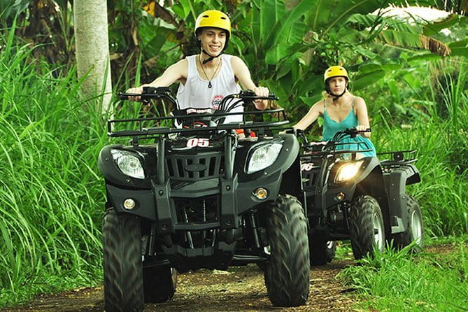 Ubud ATV Ride with Waterfall, Dragon Cave & Lunch – 2 Hours - The waterfall stop adds a scenic pause