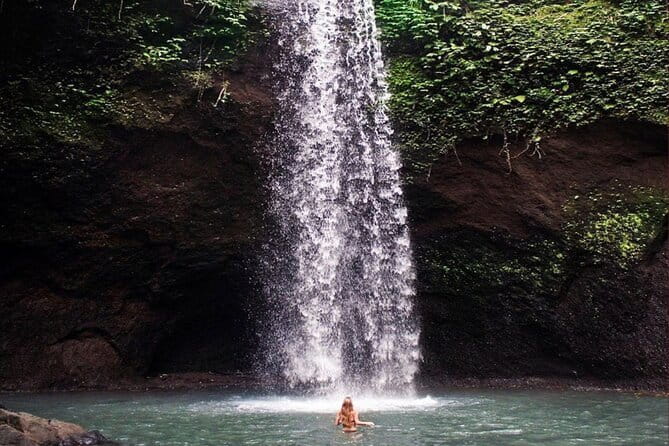 Ubud Full Day - Monkey Forest, Rice Terrace and Waterfalls Tour - Tibumana Waterfall for a quieter pause