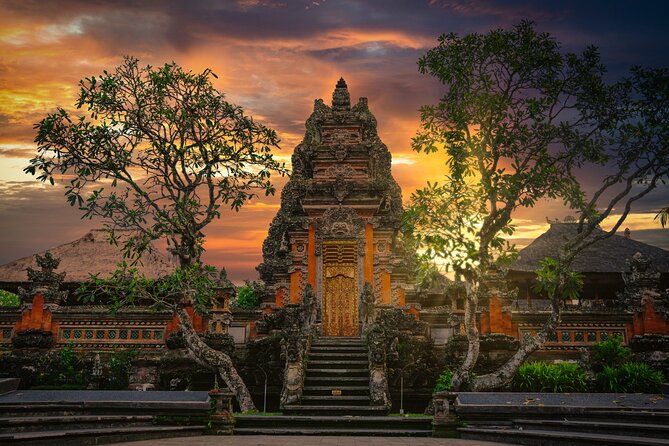 Ubud Iconic Full Day Tour Monkey Forest Rice Terraces Waterfalls - Ending at Tegenungan Waterfall