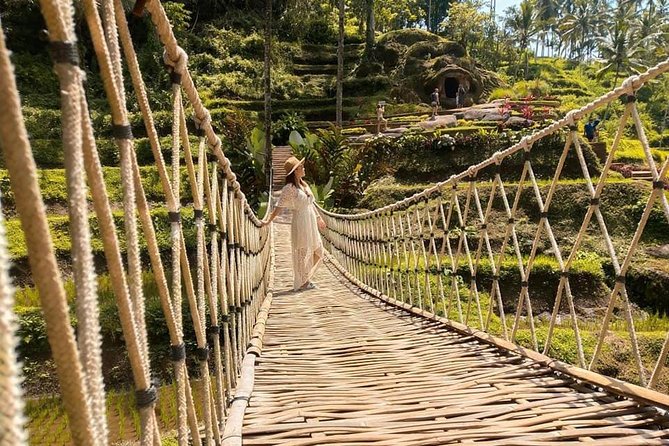 Ubud: Monkey Forest, Jungle Swing, Rice Terrace, and Water Temple - Tegalalang Rice Terrace, with an important expectation