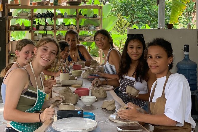 Ubud Pottery Ceramic Class in Bali - The Mentors Keep Beginner Pottery Manageable