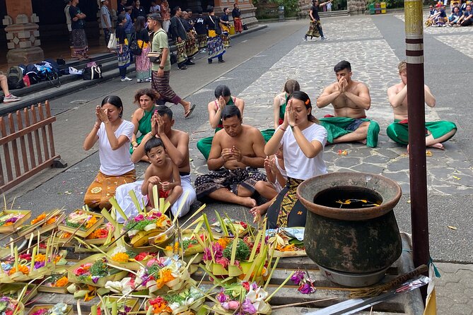 Ubud Private Tour: Monkey Forest, Rice Terrace, Temple, Waterfall - Tirta Empul Temple and ritual purification