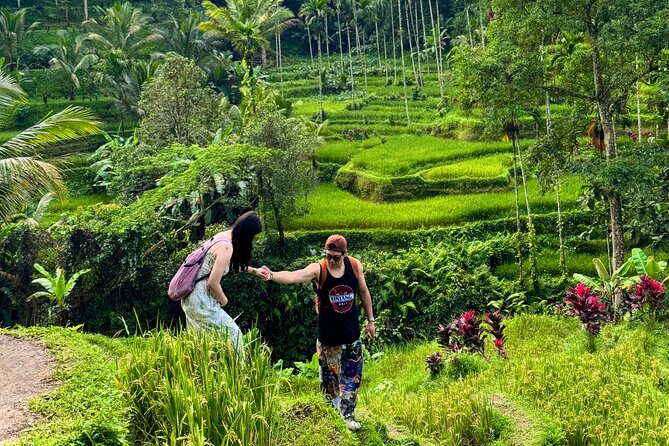 UBUD Private Tour – Rice Terrace, Jungle Swing & Hidden Waterfall - Kanto Lampo Waterfall: a natural photo set