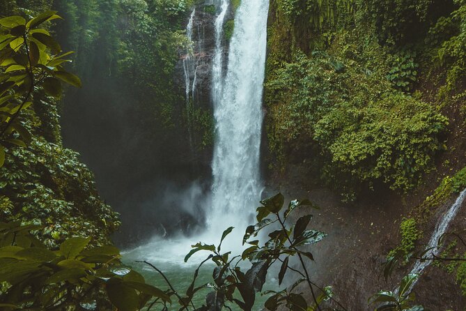 Ubud private tours - Goa Raja and the large waterfall pool