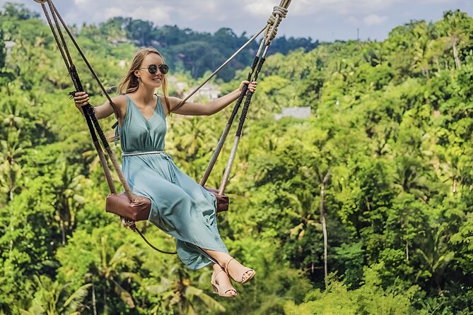 Ubud Tour with Monkey Forest Waterfalls Temples and More - The jungle swing: a scenic thrill with a price question