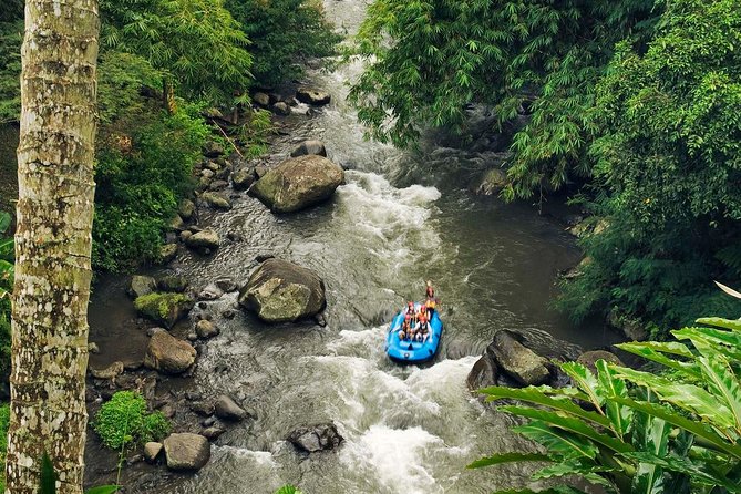Ubud White Water Rafting with Waterfall and Lunch - The 200 to 400 steps down to the Ayung River