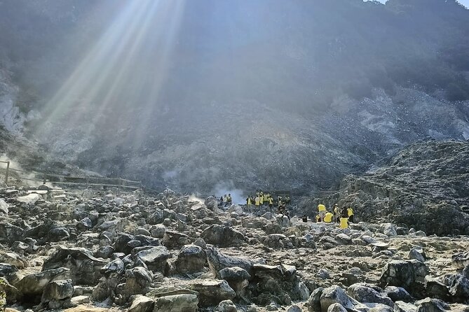 Volcano and Domas Crater of Hot Stony Bubble from Jakarta Lunch - The private format and guide support