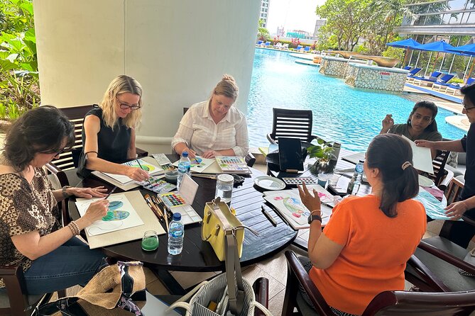 Watercolor & Wellness : A Healing Art Therapy Experience - A quiet start in Jakarta’s Kuningan district