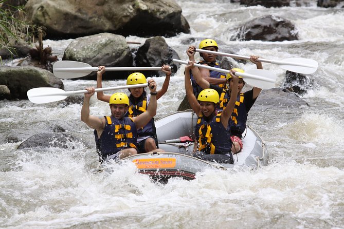 White Water Rafting & ATV Adventure Private & All-Inclusive Tour - Rafting the Ayung River near Ubud